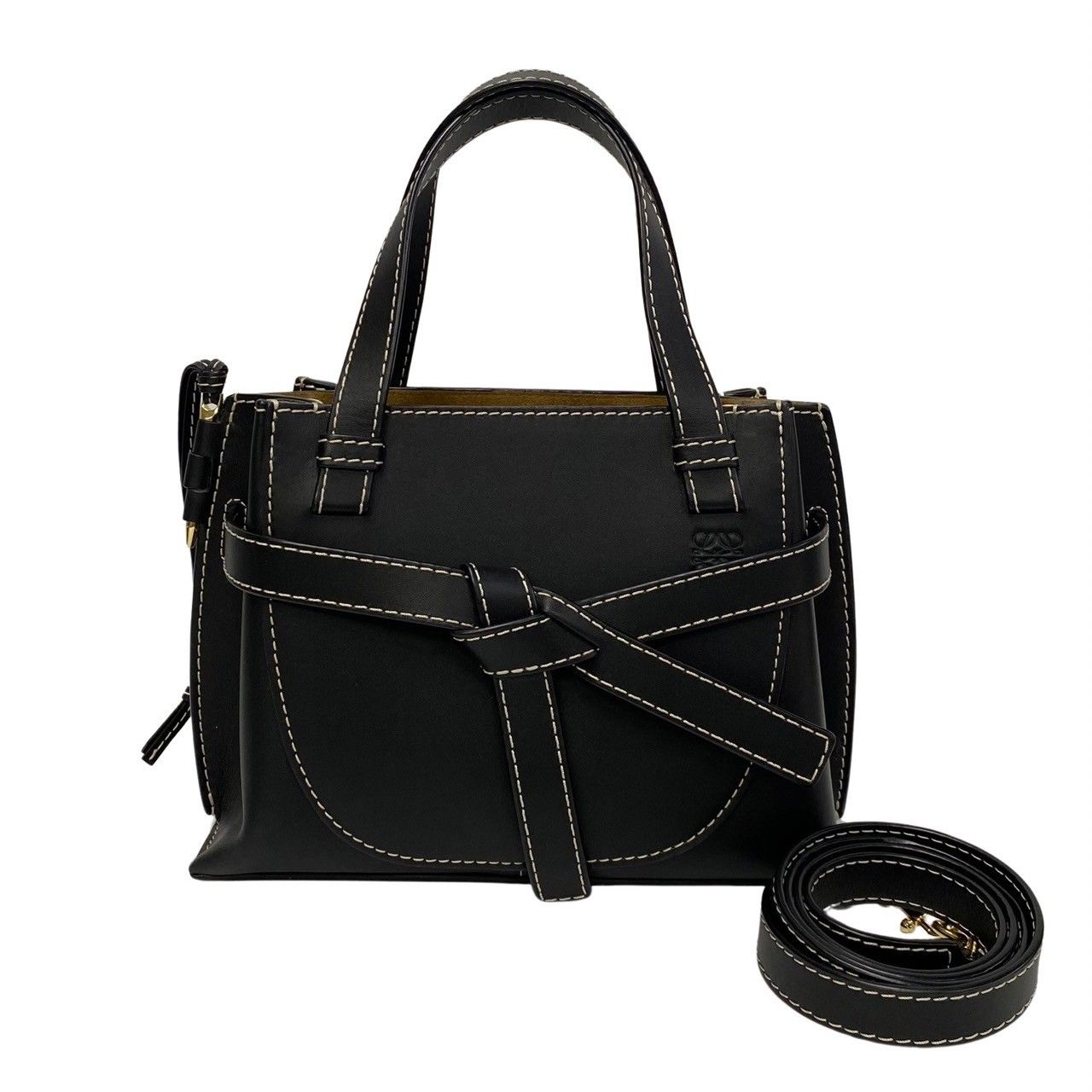 未使用保管品 LOEWE ロエベ ゲート トップハンドル ミニ
