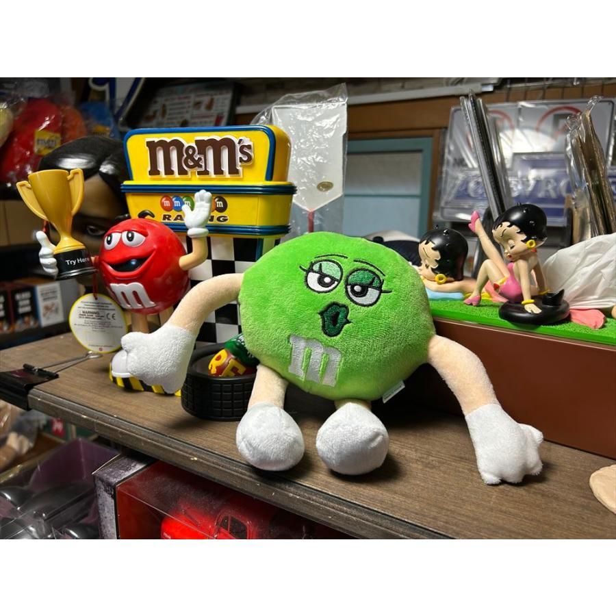 エムアンドアムズ M&M's （グリーン）プラッシュ ドール ぬいぐるみ