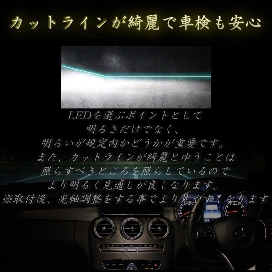 キューブ Z12 LEDフォグライト 車検対応 全光束8000LM