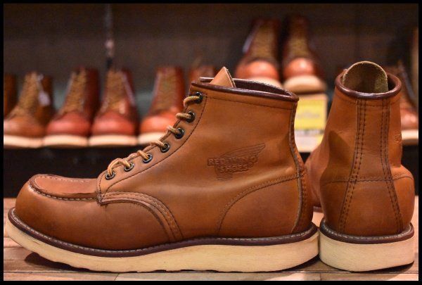 7.5E 良品 サイド羽タグ】レッドウィング 875 アイリッシュセッター オロイジナル モックトゥ 編み上げ ブーツ redwing  HOPESMORE【EF295】 - メルカリ