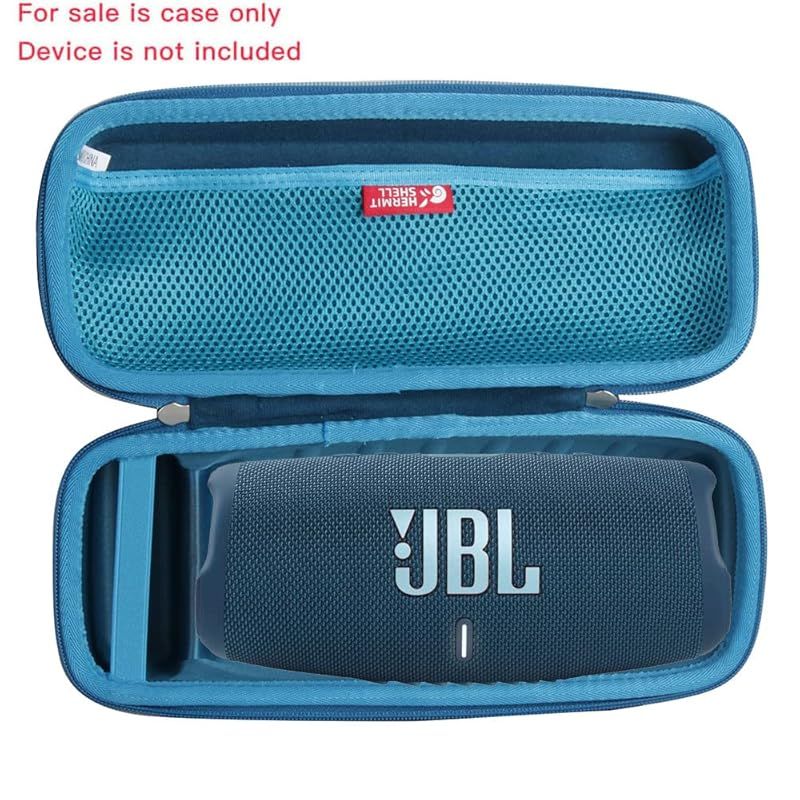 JBL JBL Charge 5 /Charge 4 Bluetoothスピーカー 専用収納ケース-Hermitshell (ブルー)