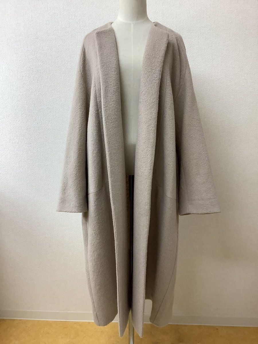 ESLOW エスロー パイル調の生地 ウールコート サイズ2