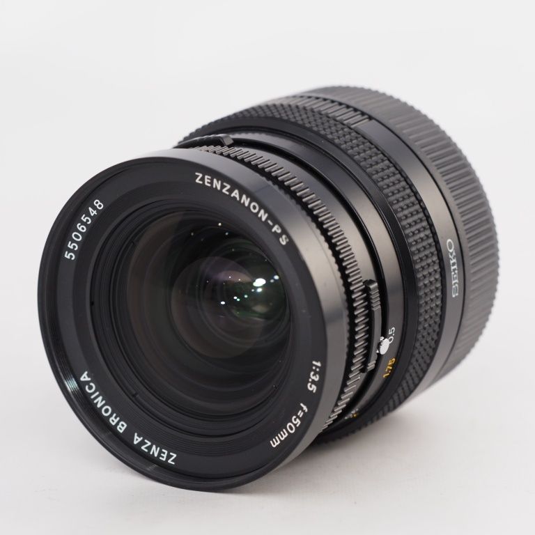 定番人気，定番 ☆新品級☆ブロニカ BRONICA ZENZANON-PS 50mm F3.5