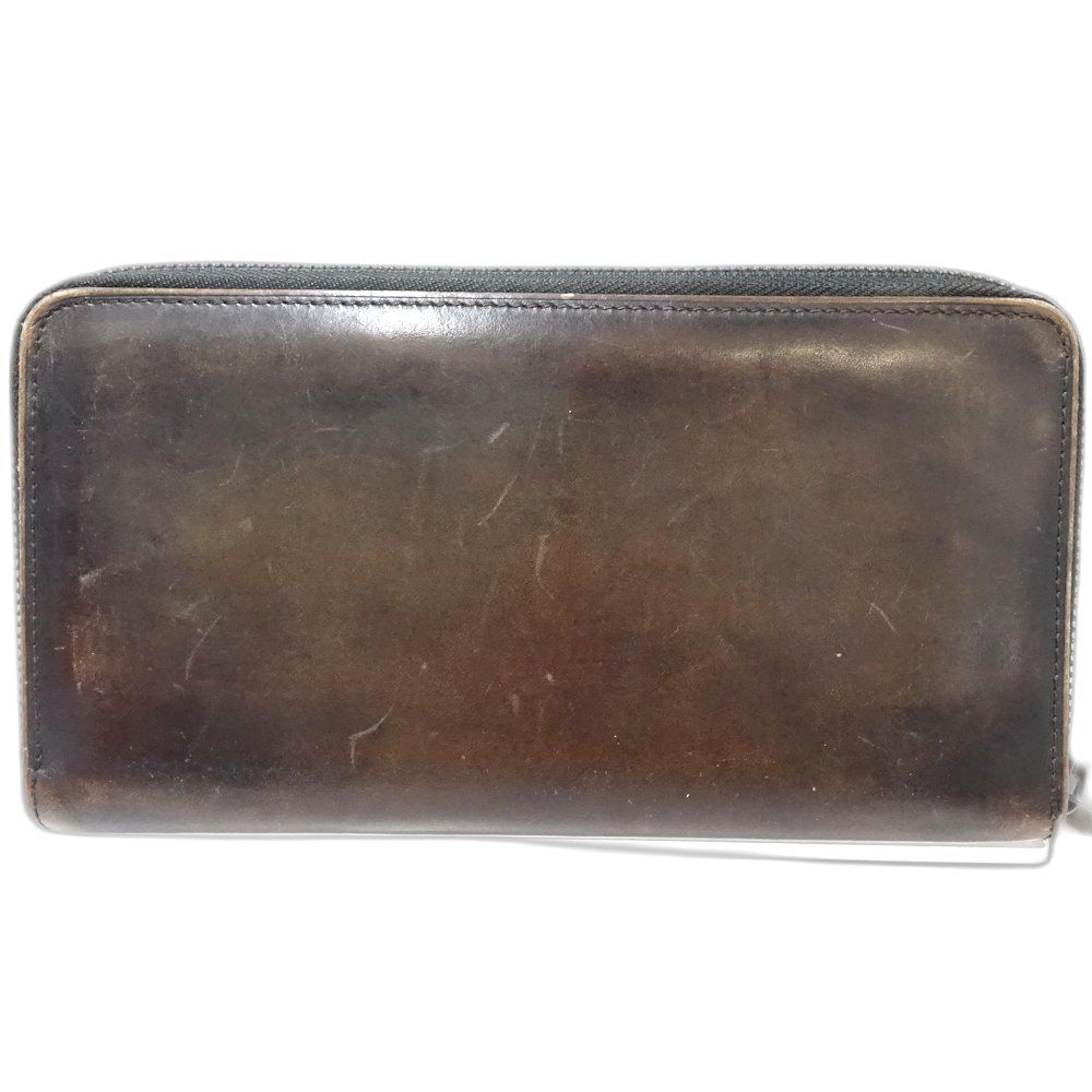 Berluti ブラウンレザー長財布