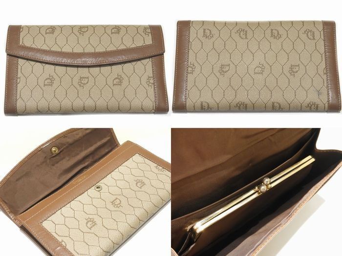 ヴィンテージ Christian Dior クリスチャン ディオール ハニカム