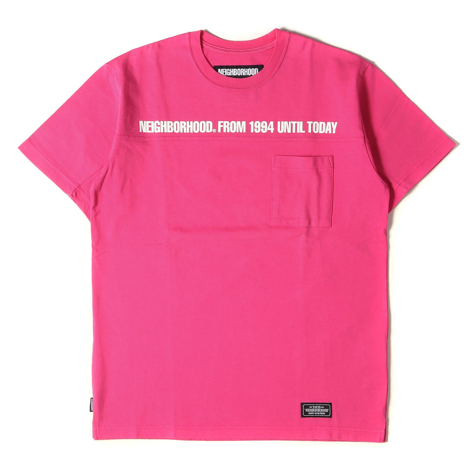 NEIGHBORHOOD ネイバーフッド Tシャツ サイズ:L ムービーモチーフ メッセージロゴ クルーネック 半袖 Tシャツ FELLAS / C-TEE . SS 19SS パープル トップス カットソー 【メンズ】Tシャツ/カットソー(半袖/袖なし)