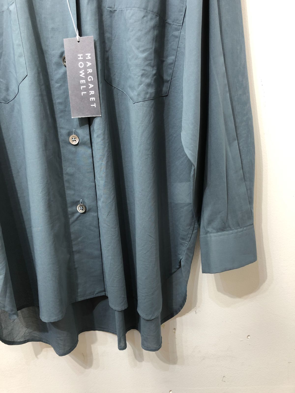 583☆MARGARET HOWELL マーガレットハウエル☆24SS タグ付き COTTON 