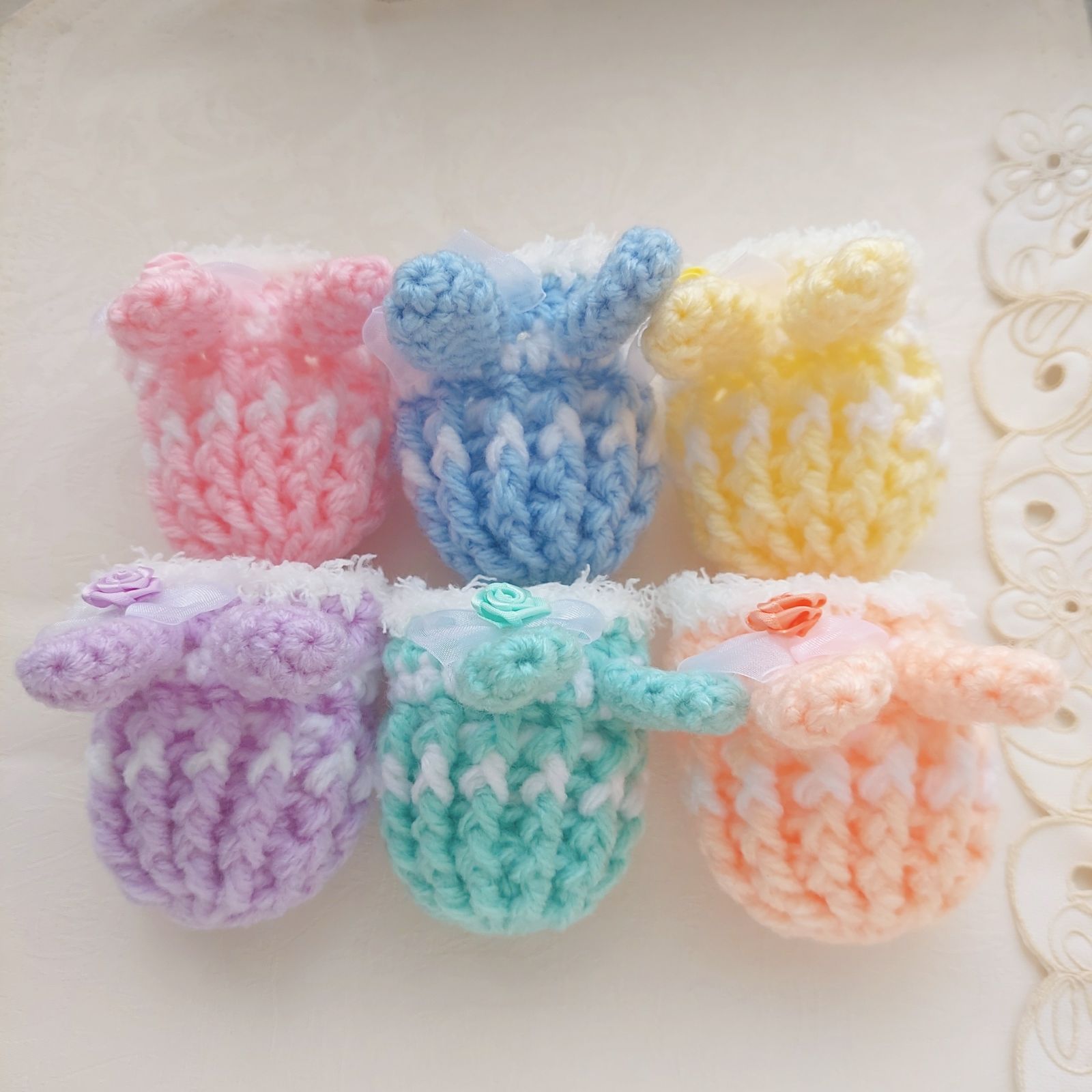 もちマスミニ用着ぐるみ パステルカラーバラ - メルカリ