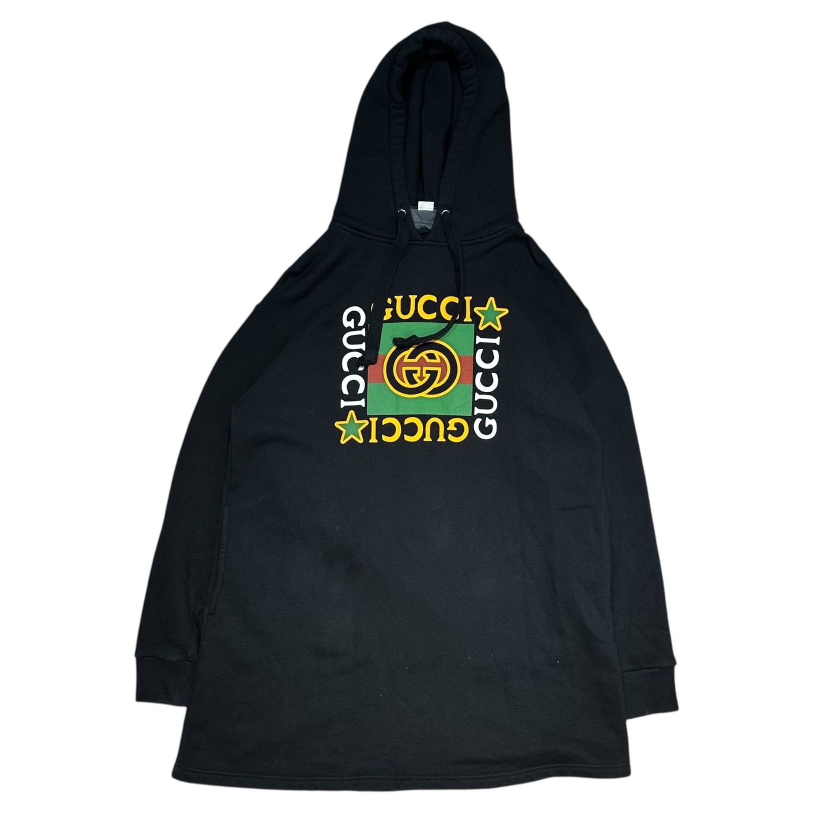 GUCCI(グッチ) Logo Print Pullover Hoodie Dress ロゴ プリント