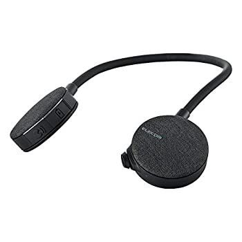 【】【非常に良い】エレコム TVスピーカー ワイヤレス 2.4GHz ネックバンドタイプ AFFINITY SOUND TVWN01 ブラック SP-TVWN01CBK
