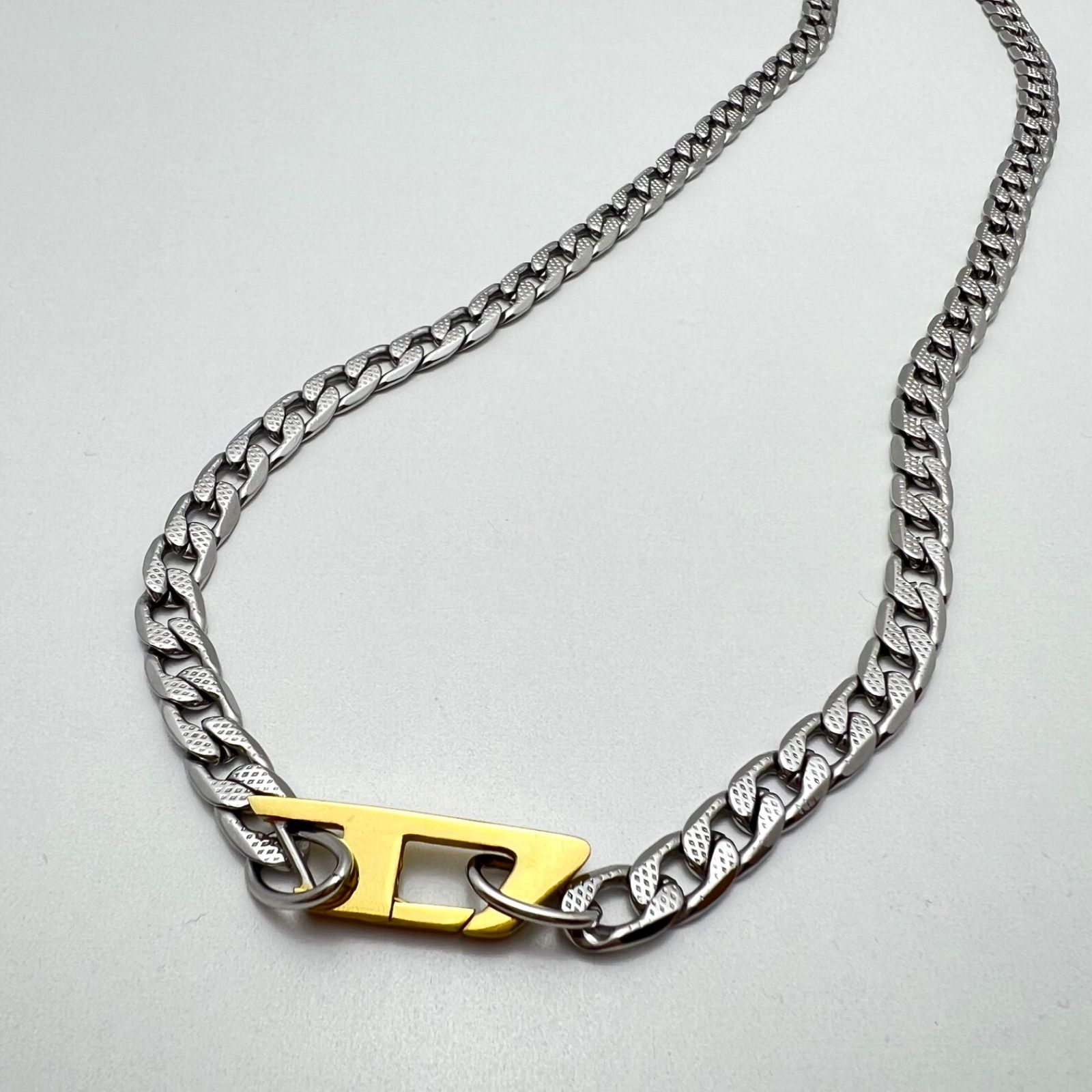 DIESEL stainless necklace DX134300DJW ディーゼル ステンレス 