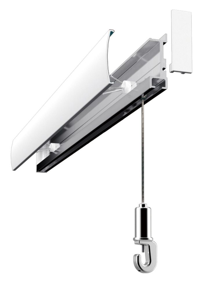 【新品・3営業日で発送】福井金属工芸 WRS-200B 石膏ボード専用レールセット2000mm