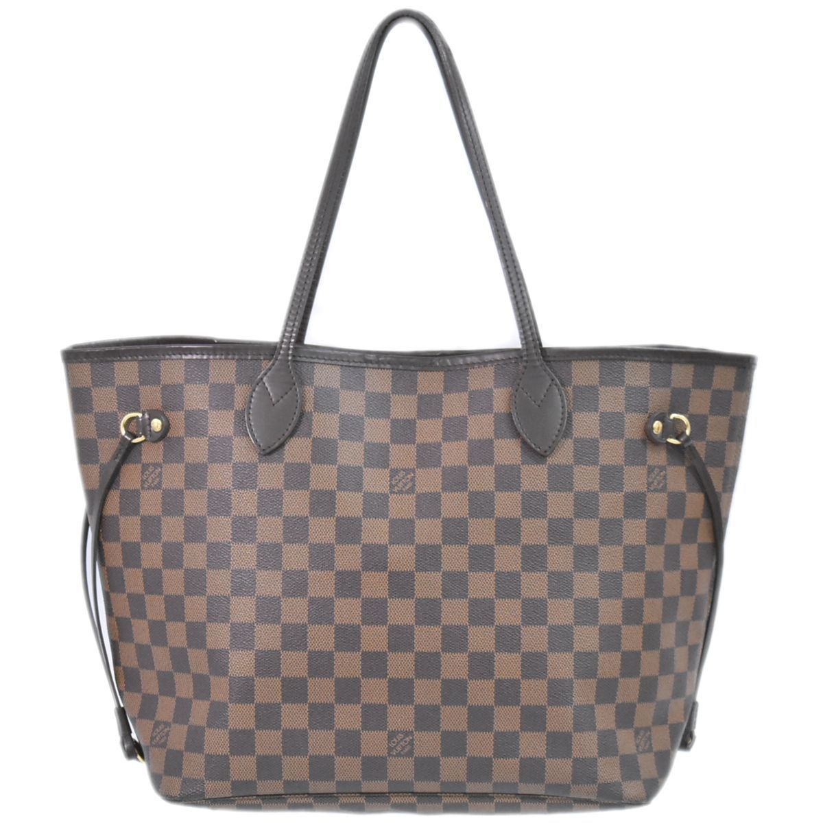 本物 ルイヴィトン LOUIS VUITTON LV 旧型 ネヴァーフル MM ダミエ ...