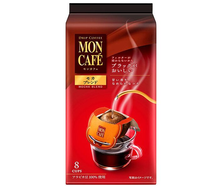 片岡物産 モンカフェ モカブレンド 8g×8袋 ×30個入｜ 嗜好品 珈琲 コーヒー ドリップバッグ