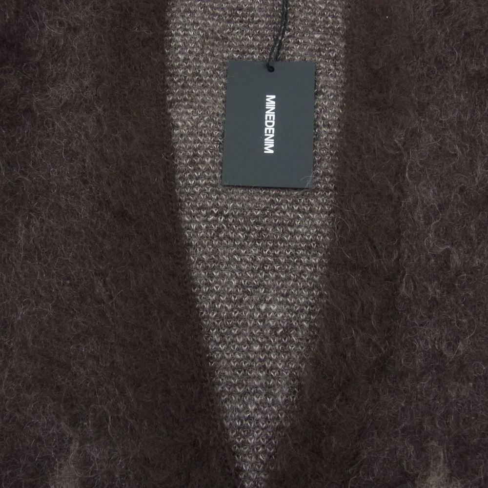 MINEDENIM マインデニム 22AW 2210-6002 Kid Mohair Argyle Washed  