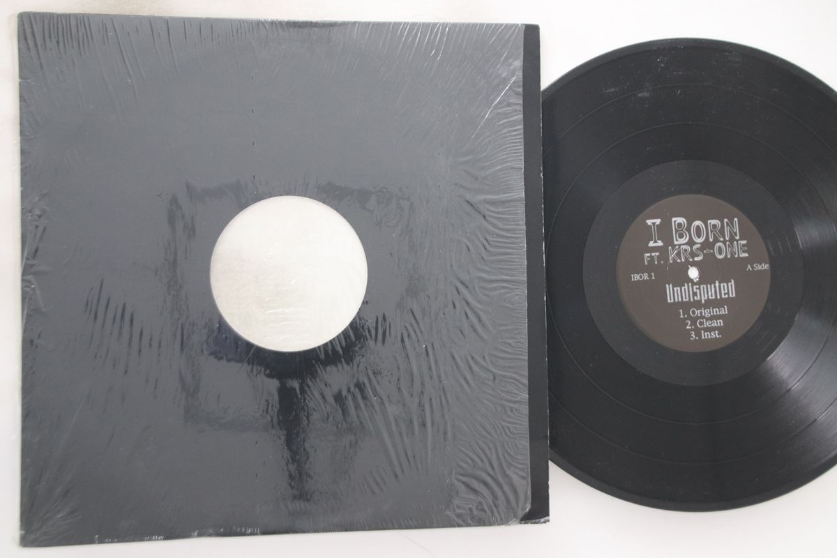 米12” I-born Undisputed / Gangster IBOR1 NOT ON LABEL /00250