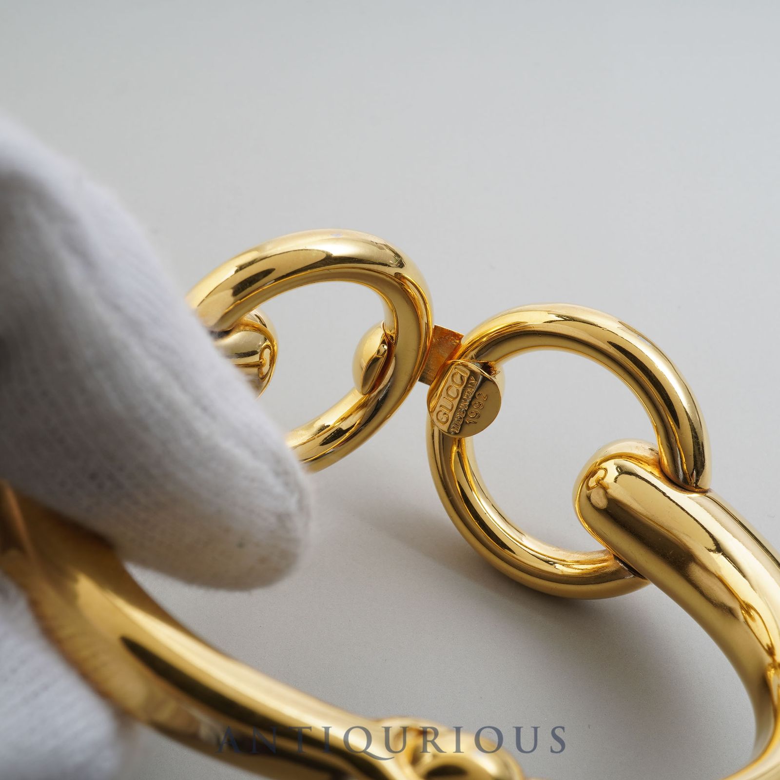 GUCCI ホースビットバングル【90年代】 GUCCI グッチ ブレスレット ホースビット ヴィンテージ オールド