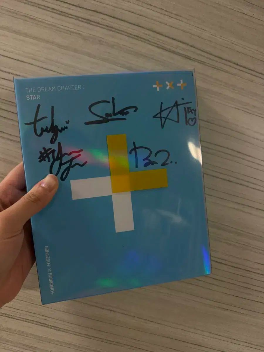 タレントグッズ TOMORROW X TOGETHER（TXT） アルバム サイン入り