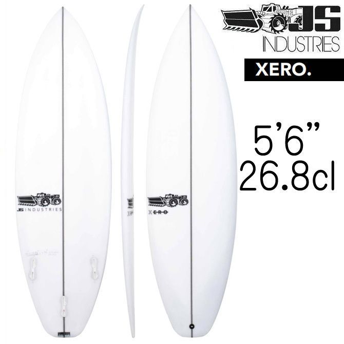 JSサーフボード ゼロ イージーライダー モデル 5'6×19 1/4×2 3/8 26.8L / JS Industries Xero EasyRider Model