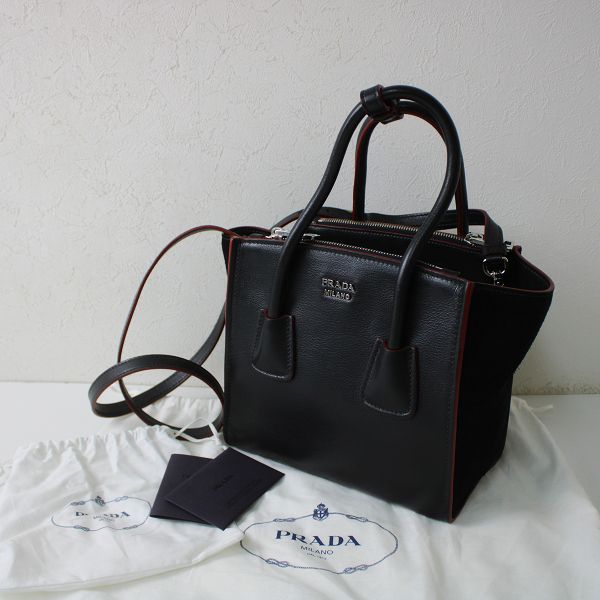 PRADA プラダ 1BA025 GLACE'CALF SCAM グレイスカーフ スエード 2WAY ...