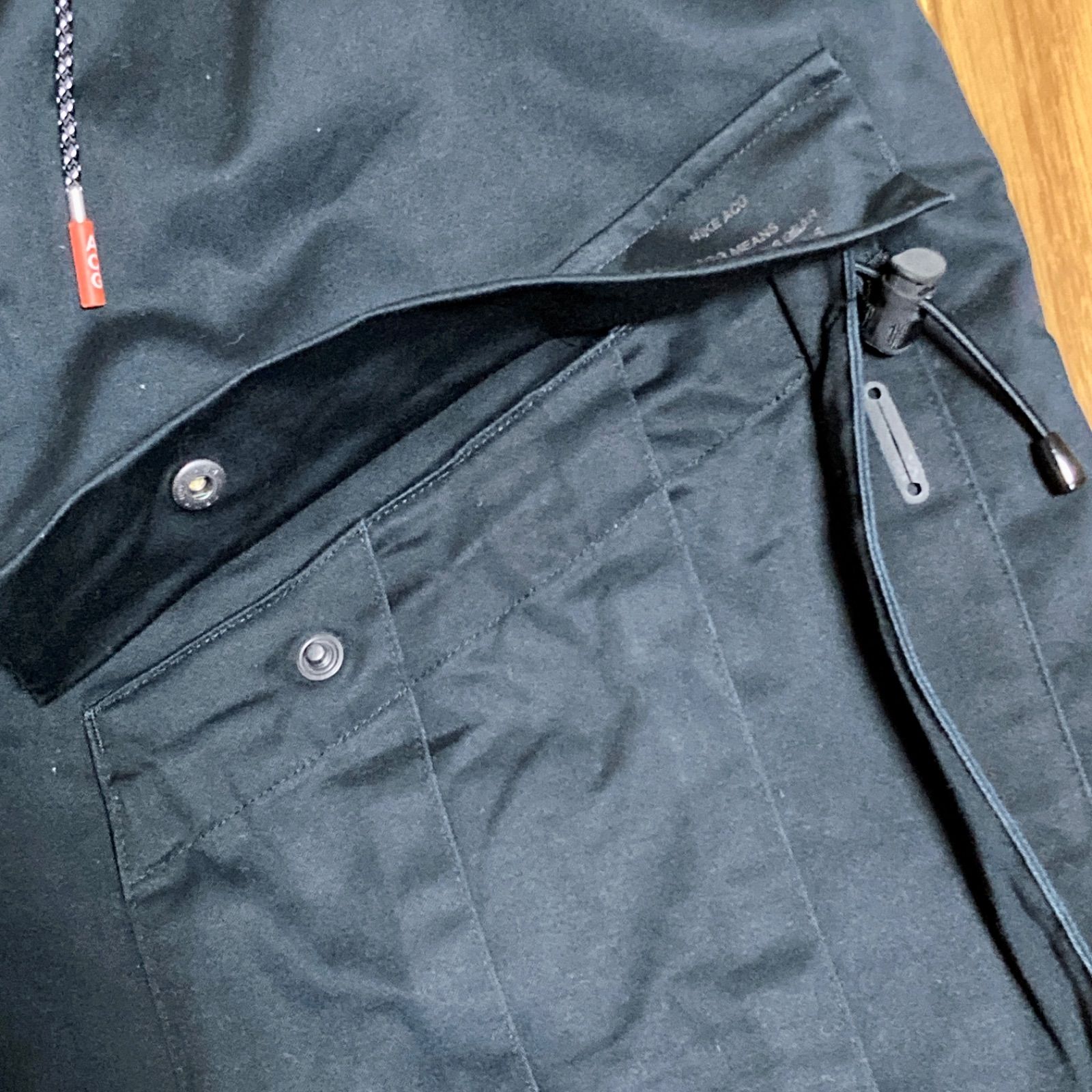 サイズ：M/国内正規品】NIKE LAB ACG CARGO SHORTS BLACK 880981-010