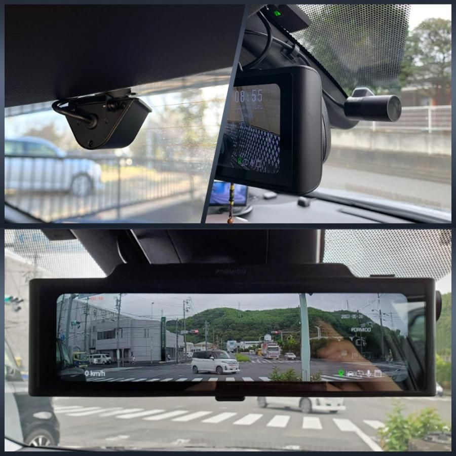 ドライブレコーダー ミラー型 前後 2カメラ HDR/WDR PRD60 ドライブレコーダー ミラー型 前後 2カメラ HDR/WDR PRD60