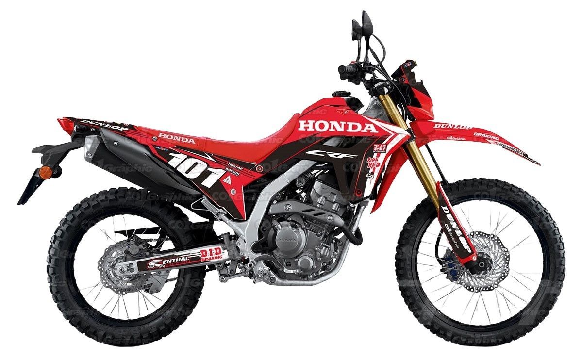 2021-2023 HONDA ホンダ CRF250L 適合品 オリジナル デカール ステッカー co1 ※デザイン決定後30日以内に発送 - メルカリ