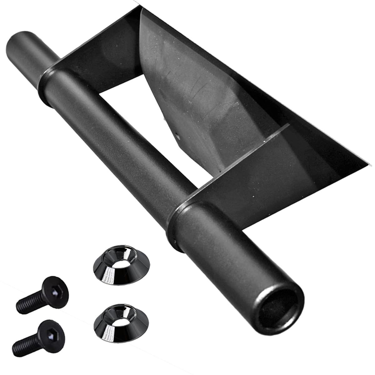 リアゲート開閉アシストグリップ NV350キャラバン E26年式 黒塗装メッキ