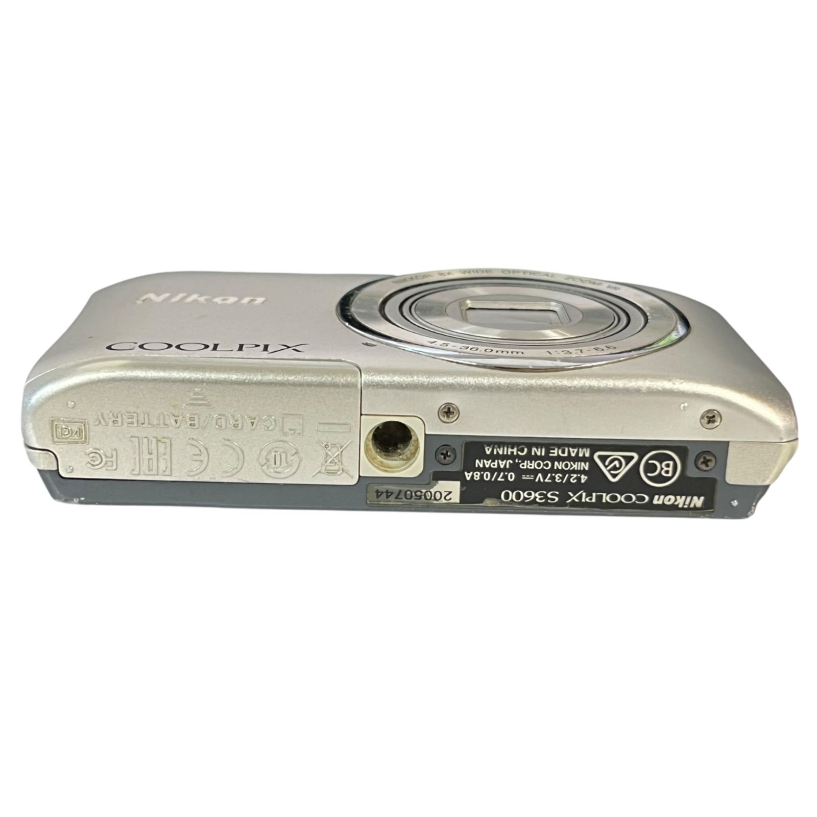 管32277】動作未確認☆NIKON ニコン COOLPIX S3600 コンパクトデジカメ 