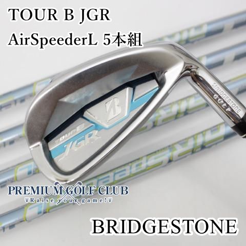 Bランク レディースアイアンセット ブリヂストン TOUR B JGR|AirSpeederL 5本組|L|30 2222