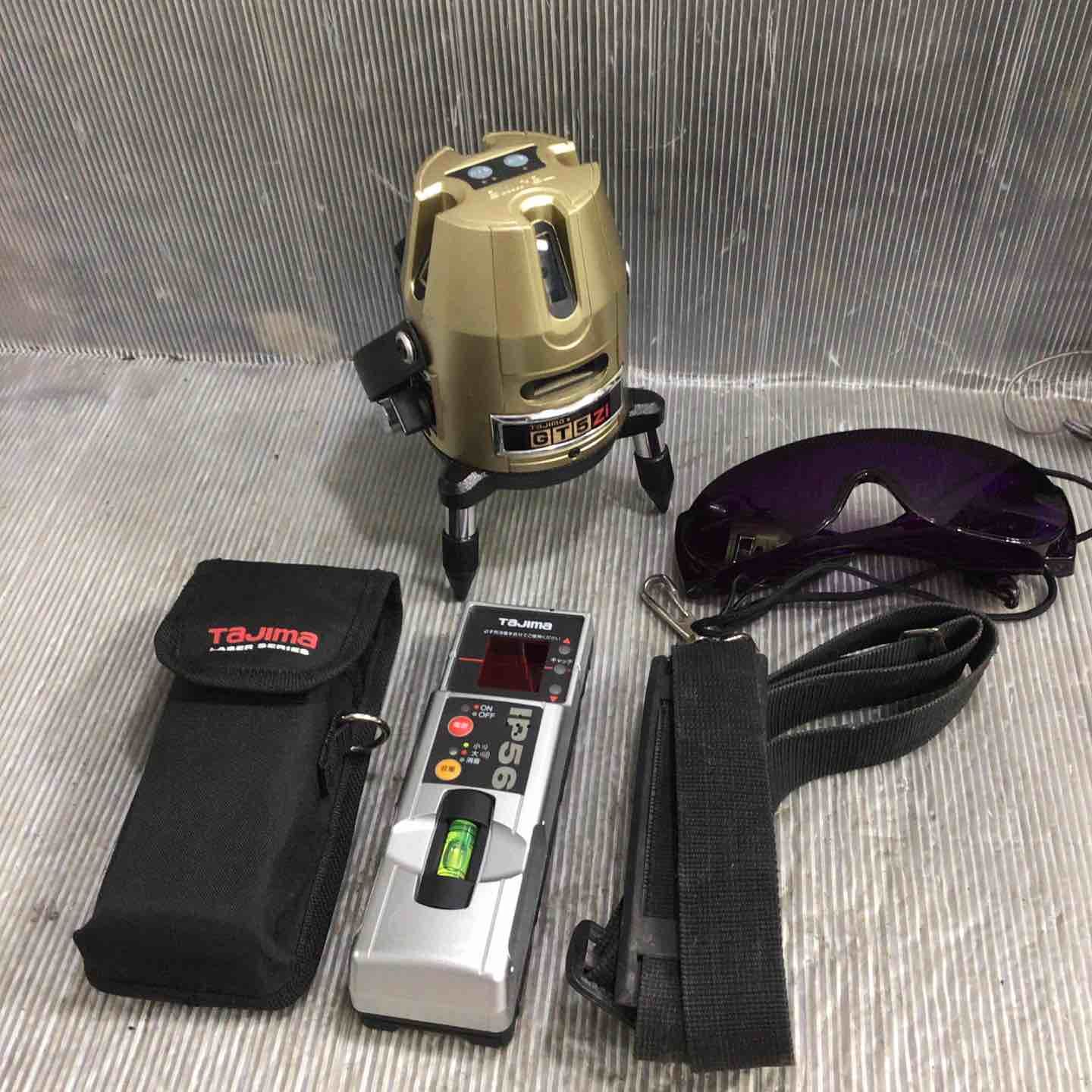 中古】タジマ(Tajima) レーザー墨出し器 GT5Zi 受光器・三脚 中古】タジマ(Tajima) レーザー墨出し器 GT5Zi 受光器・三脚