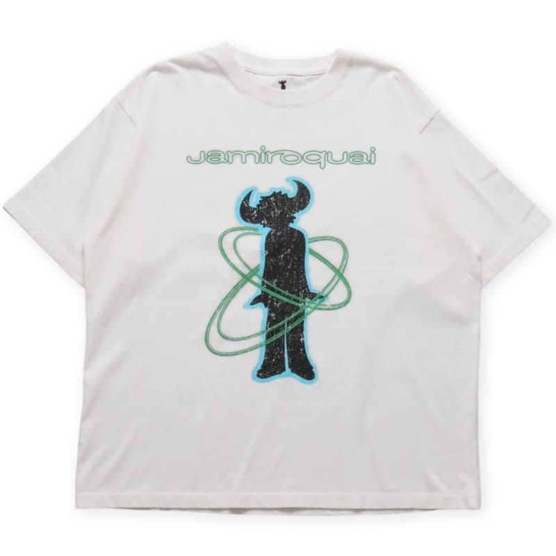 新品 メンズ ジャミロクワイ Jamiroquai バッファローマン プリント