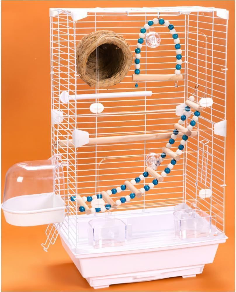 ◼︎リコ◼︎ 透明アクリル鳥かご 鳥用アクリルケース