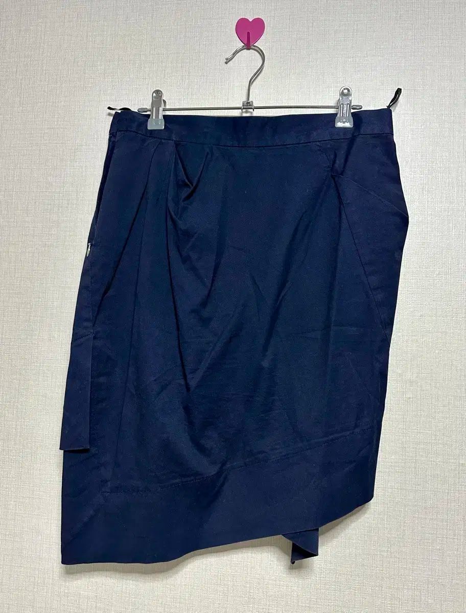 ヴィヴィアン ウエストウッド ネイビー アシンメトリー スカート 42