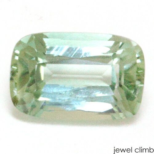 鑑別書付 高い透明度で輝く良質結晶 グリーントルマリン 宝石 ルース ０．８６ＣＴ