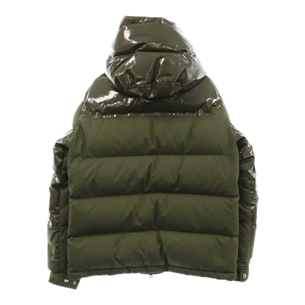 MONCLER (モンクレール) 22AW CHARDON GIUBBOTTO シャルドン エナメル切替 ダウンジャケット カーキ  H20911A00120 5965Q - メルカリ