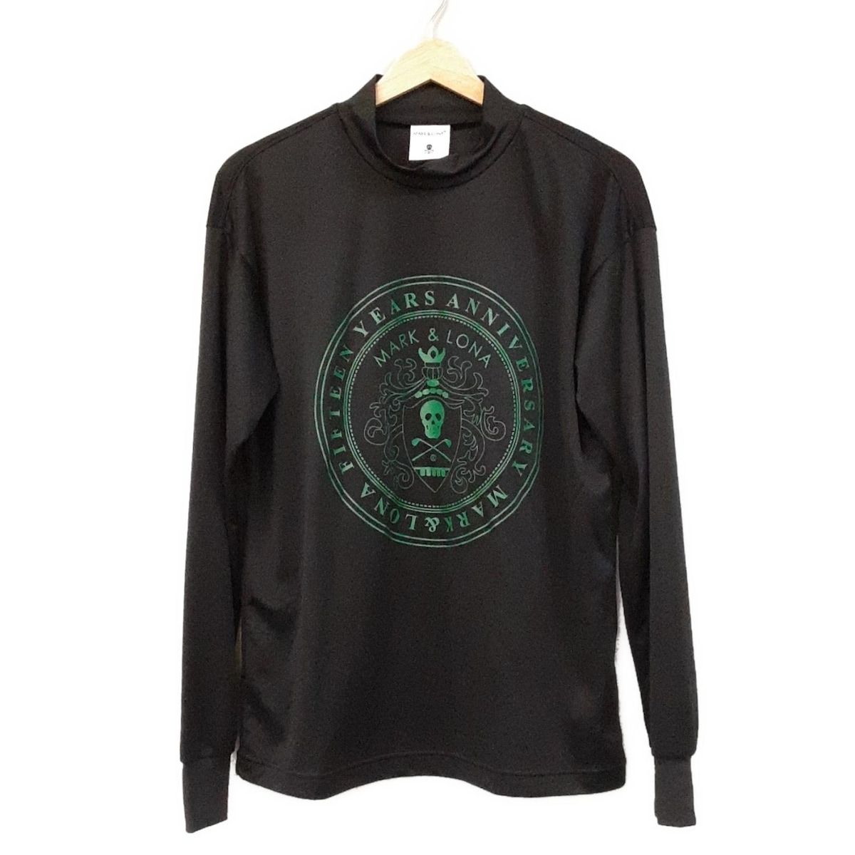 MARK&amp;LONA - coco 中古 マークアンドロナ MARK&amp;LONA レディース 長袖シャツ 38(M) 黒 ブラック ハイネック インナー 中古 レディース マークアンドロナ MARK&LONA 長袖シャツ 38(M