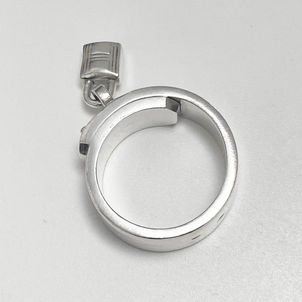 東京三越百貨店で購入しました新品未使用 エルメス　指輪カデナ　銀　シルバー　925