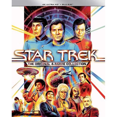 BD | ウィリアム シャトナー | スター トレック I-IV 4ムービーコレクション 4K Ultra HD Blu-ray4枚 Blu-ray4枚