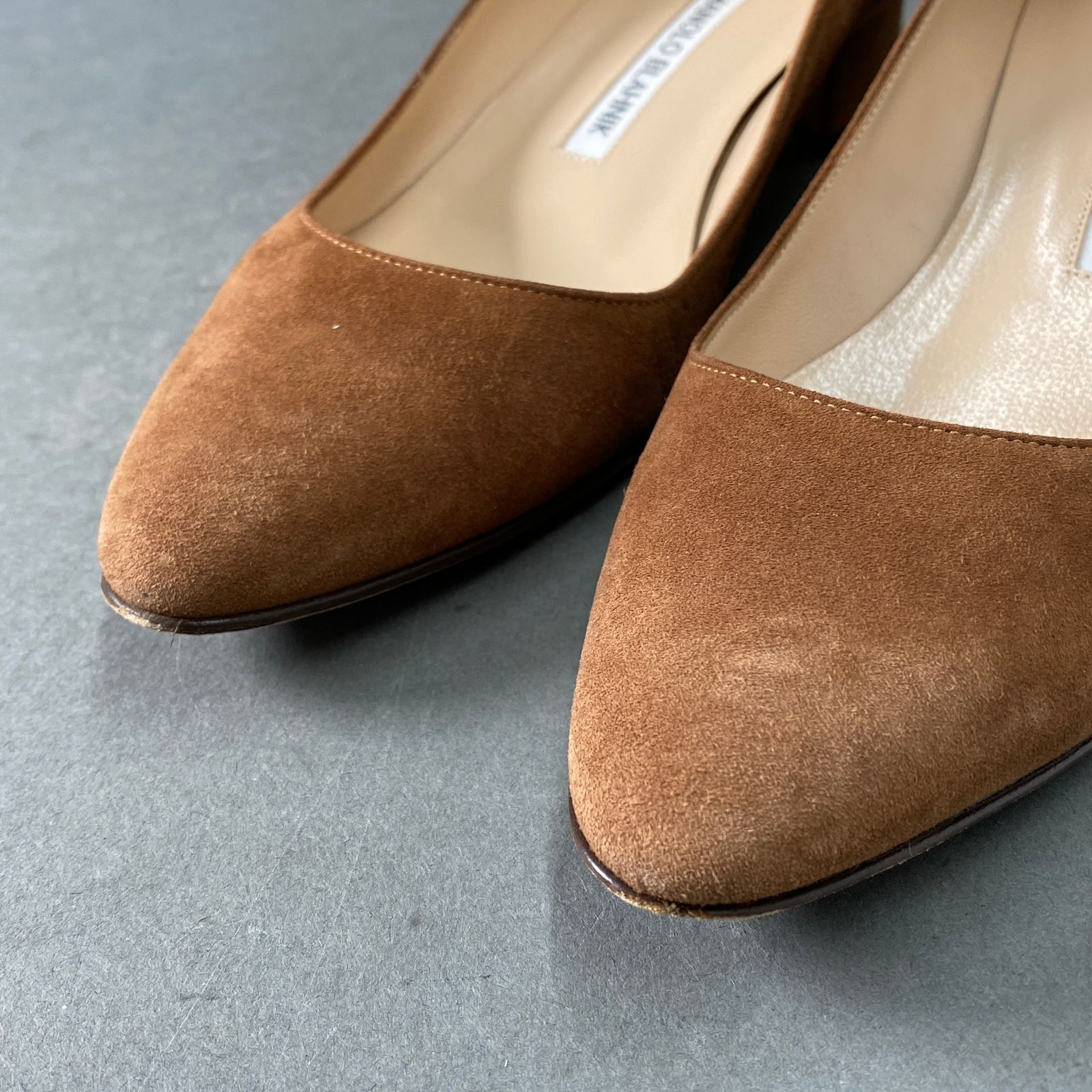 MANOLO BLAHNIKマノロブラニクListonyリストニーパンプス茶 MANOLO BLAHNIKマノロブラニクListonyリストニーパンプス茶 M