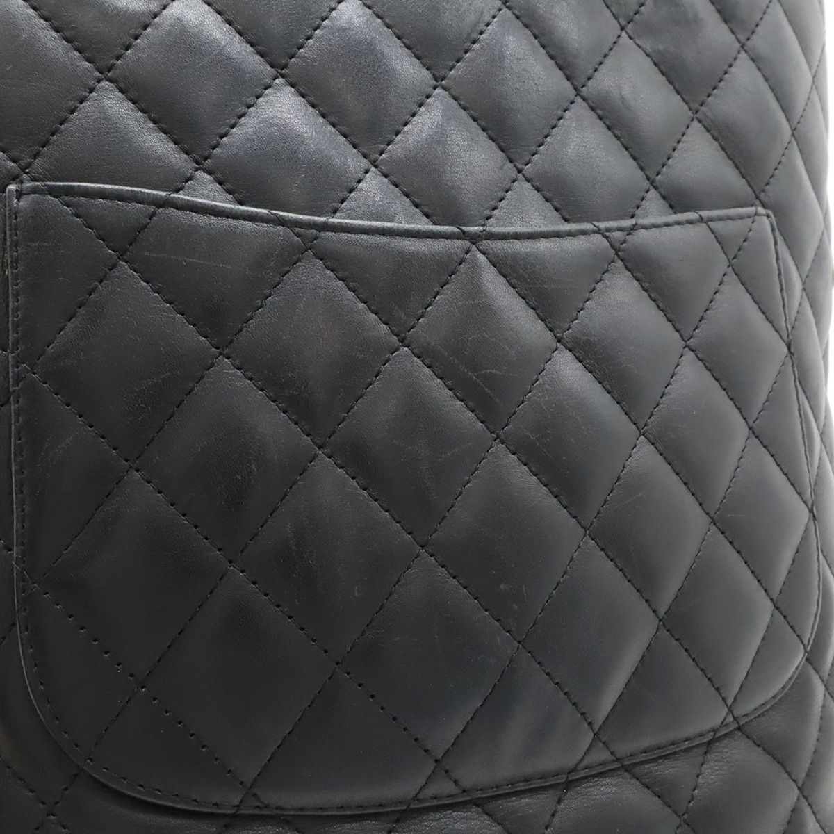 CHANEL シャネル カンボンライン ミディアムトート トートバッグ