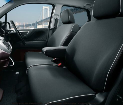 HONDA ホンダ NWGN N-WGN エヌワゴン ホンダ純正 シートカバー フルタイプ（ファブリック/ブラック/フロント・リアセット） 2014.5～次モデル