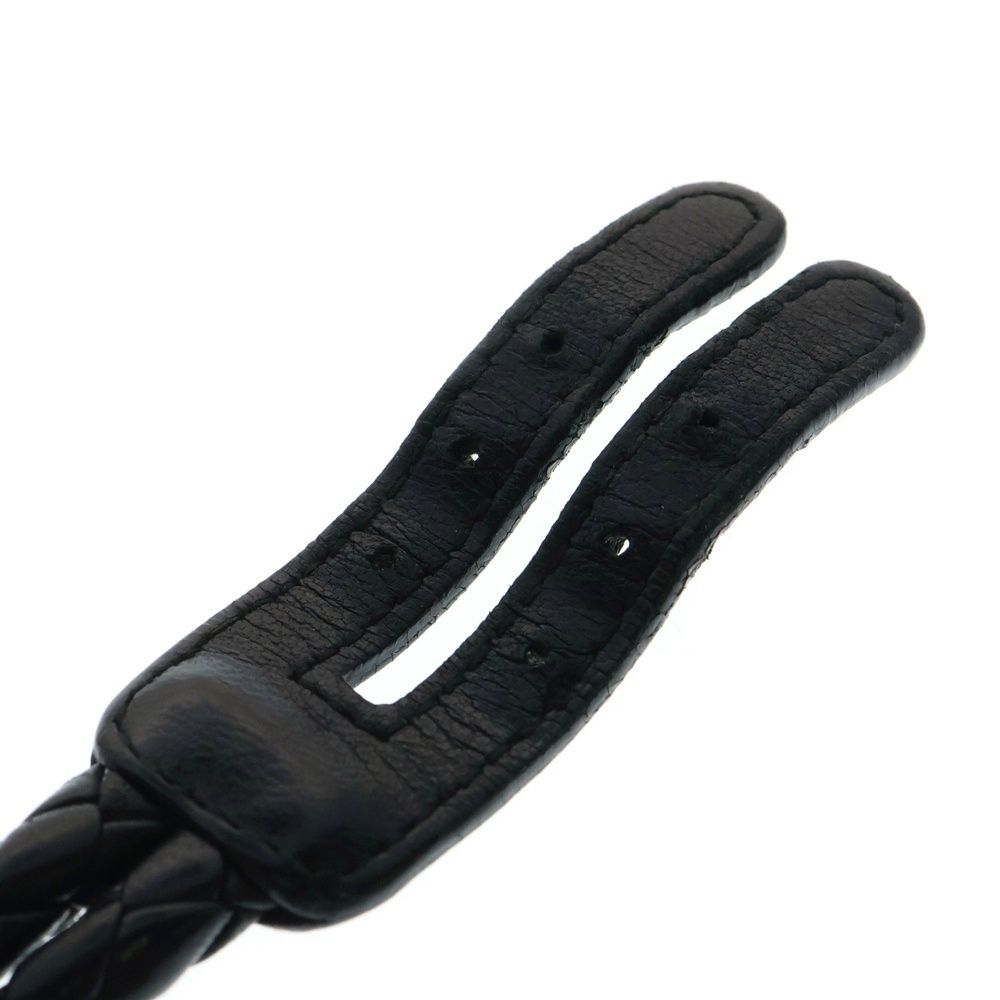 Bottega Veneta ボッテガヴェネタ　ブラックレザーブレスレット BOTTEGA VENETA ボッテガ ヴェネタ 3連 ブレスレット レザー