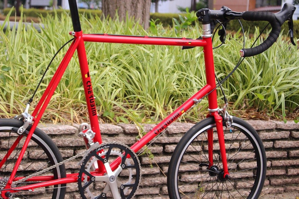 ケルビム CHERUBIM CR 20 シマノ 105 5500 MIX 9s クロモリ ミニベロ