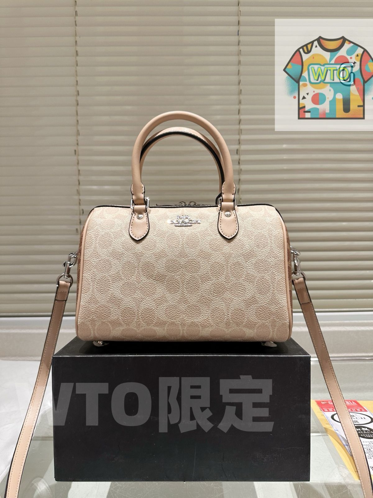 今日WTO】Coach コーチ ボストンピローバッグシリーズ