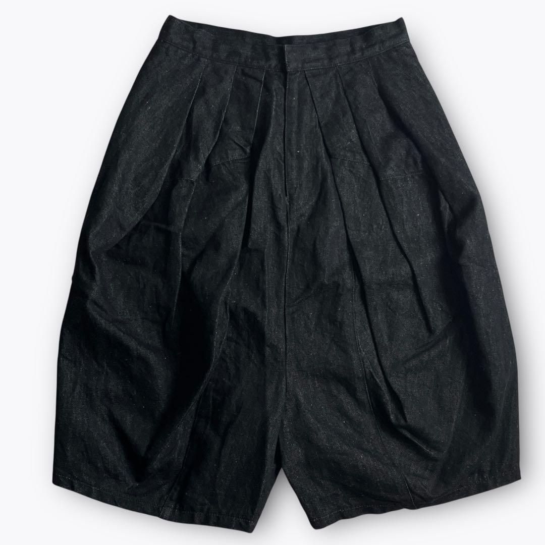 2017SS ジュンヤワタナベコムデギャルソンデニム サルエルショーツ 七分丈 2000000021355