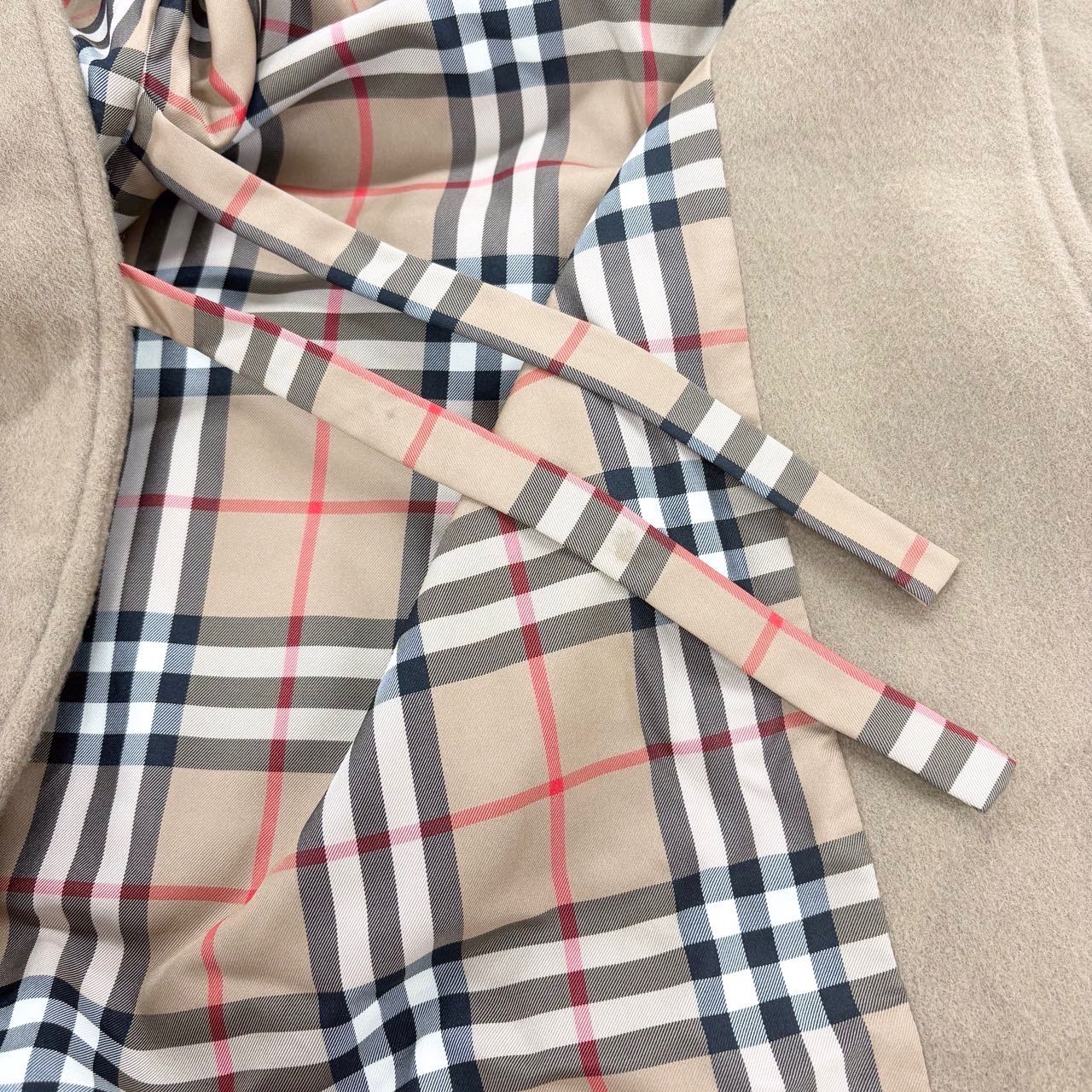 バーバリー BURBERRY 極美品 ノバチェック コート ウール