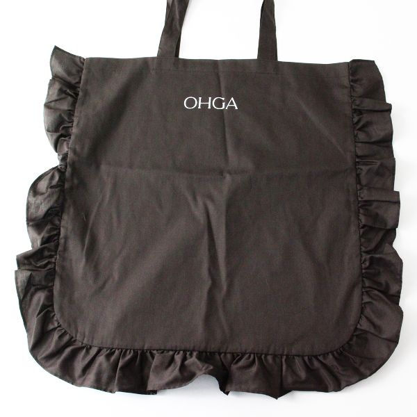 OHGA バッグ 美品 OHGA オーガ ポップアップ記念 ノベルティ フリルトート