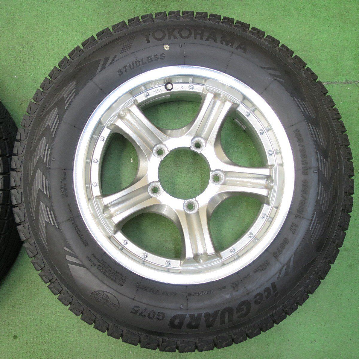 バリ溝！21年！9.5分☆ジムニー 185/85R16 105/103L