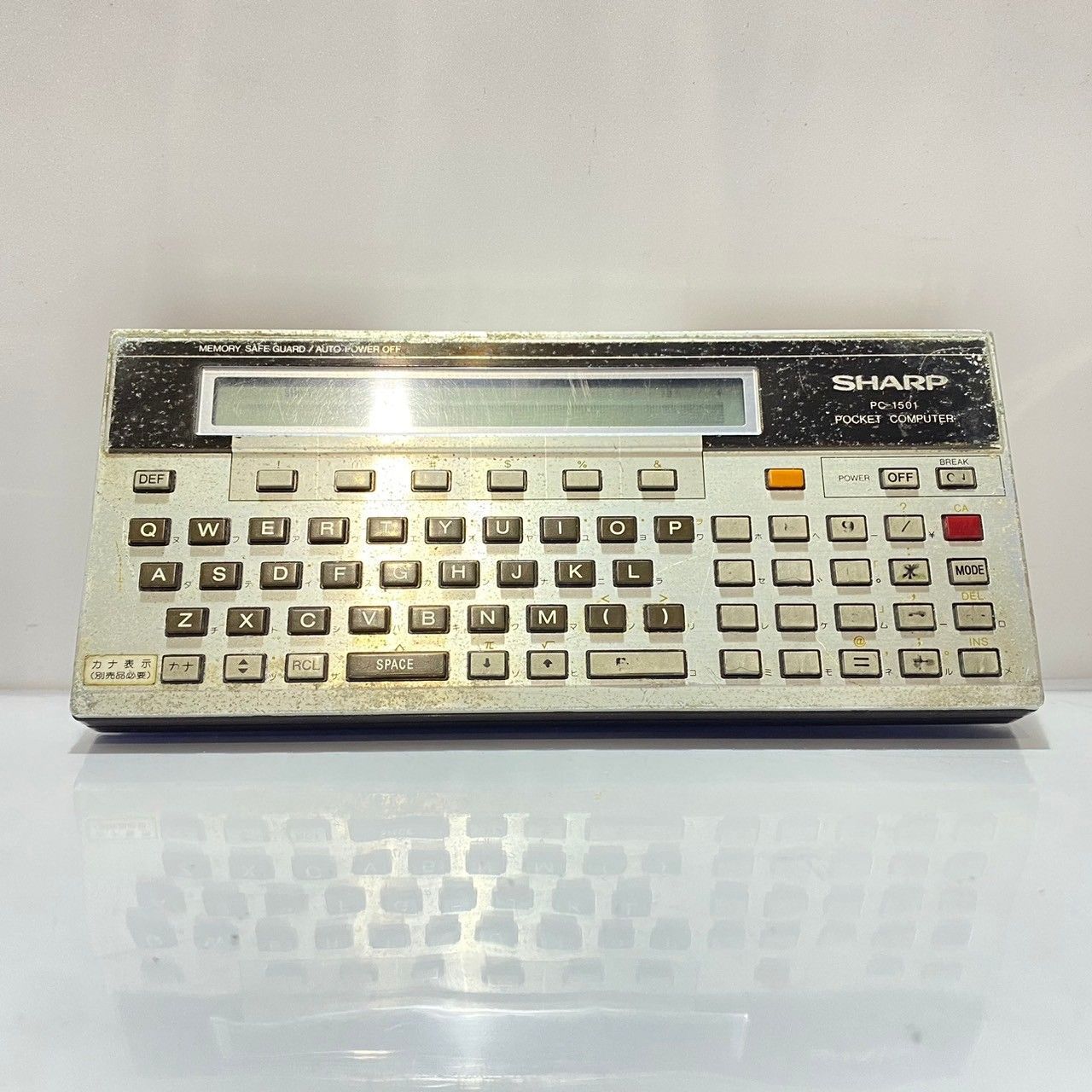 [ジャンク]SHARP ポケコン　CE-125 Yahoo!オークション - SHARP ポケコン PC-1475 動作確認済ラム